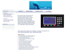 Tablet Screenshot of edc.com.tr